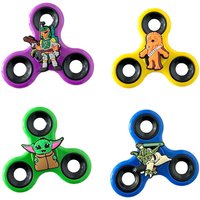 1 Pc Cartoon Star Wars Action Figures Fidget Spinner Yoda Jedi Order PVC Model Finger Stress Relieving Hand Spinner Kid Gift Toy