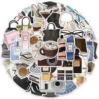 50PCS Fashion New Era Simple and Fun Cartoon Graffiti Stickers DIY Luggage Notebook Water Cup Decoration Stickers