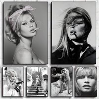 Model B-Brigitte Bardot Poster Perfect Sticker Self Adhesive Art Designed for Home Dining Office Spaces