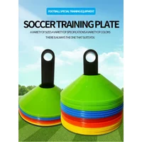 10pcs Cone Set Sport Training AccessoriesFootball Training Equipment for Kid Pro Disc Cones Agility Exercise Obstacles Avoiding