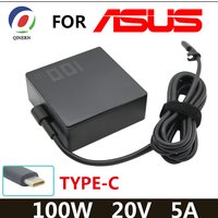 A20-100P1A laptop charger for ASUS ROG Zephyru 100W 20V 5A Type-C Adapter GV301QH G533QM GA401QE GA401QM GA503QM GA551QS GX703HS