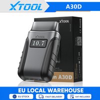 XTOOL A30D V2.0 Kabelloser OBD2-Scanner, Kfz-Diagnosegerät mit Android iOS CANFD FCA Autoauth, 19+ Resets, A30 D Anyscan OBD Bidirektionaler Steuerungsscanner, Bluetooth-Codeleser, Lebenslange