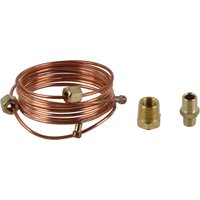 72in Oil Pressure Gauge Tubing Kit Mechanical Oil Pressure Gauge Tubing Kit 1/8in Wide Use with Fitting for Truck Tractor