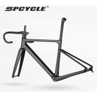 Spcycle 053D-SL Carbon Road Bike Frame Disc Brake 700x32C Road Frameset Full Hidden Cable T1000 Carbon Disc Road Frame