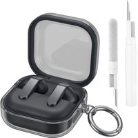 2026 for Samsung Galaxy Buds 4 Protection Cover Full-Body Soft Silicone with Cleaning Kit Headphone Accessories for Buds 4/ 4Pro