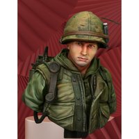 1/10 resin soldier model GK - full-body figure - United States Marine Corps - unassembled and unpainted DIY kit 994X