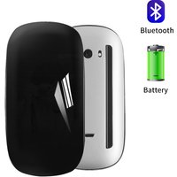 Bluetooth 5.0 Wireless Magic Mouse Rechargeable Ultra-thin Silent Arc Touch Mause Portable Computer Mice For Apple Mac PC