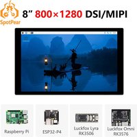Raspberry Pi 8 inch DSI MIPI LCD TouchScreen Display 8inch 800x1280 For Luckfox Lyra RK3506/ESP32-P4/Luckfox Omni3576