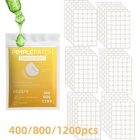 Upgraded Round Acne Patch Combo 400/800/1400pcs, Smooth Adhesion Invisible Skin Dots