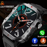 2026 New Smart Watch Mens Outdoor Sports Fitness Tracker Health Monitor 2.01 Inch Support Flashlight Bluetooth Call Smart Watch