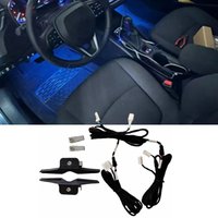 Color Foot Light Ambient Light Lamp Car Interior Decorative Atmosphere Light For Toyota Corolla Altis/cross 2019-2022