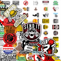 50Pcs Funny Hard Hat Stickers for Adults, Tool Box, Helmet, Blue Collar Stickers, Prank Meme Vinyl Waterproof Decal