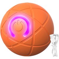Dog Toy Ball Interactive Rolling Ball Smart USB Jumping Rotating Electronic Interactive Dog Chew Toy Ball for Puppy Product