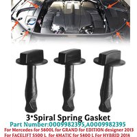 3pcs Spiral Spring Gasket For Mercedes For FACELIFT S500 L 4MATIC For S500 L For S320 L Business For EDITION For S500 4MATIC