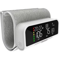 Rechargeable LI-ION Battery Digitization Tricolor LCD Large Screen Sphygmomanometer English Voice Arm Blood Pressure Monitor
