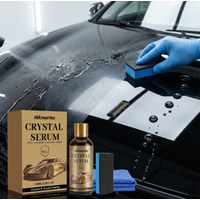 Professional Automotive Ceramic Coating Kit Durable Paint Protector Hydrophobic Sealant Car Shine Polish Maintenance Tool Set