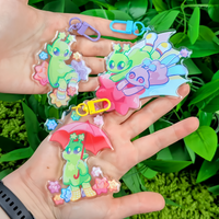 Cute Alien Keychains for Kids And Adults - Creative Alien Design Car Key Pendants - Funny Alien Themed Gifts