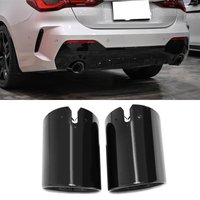 2xExhaust Tips For BMW G20 G21 320d 320i 330i Touring Wagon 2019-2022 Pre-LCI ONLY G22 G26 420i 430i Muffler Tailpipe Cover
