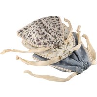 Dust-proof Small Cloth Bag Cosmetic Cases Cotton Flower Drawstring Bundle Pocket Makeup Bags Cosmetic Bag Jewelry Storage Bag