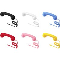 Retro Phone Handset Multifunction Handheld Cell Phone Receiver Type-C Creative Telephone Head for Mobile Phones Computers