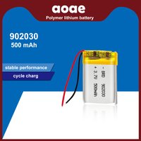 902030 3.7V 500mAh Rechargeable Lithium Polymer Battery For GPS Bluetooth Earphone PS4 MP3 DIY Electronics