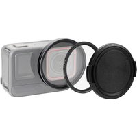 PULUZ 52mm UV Lens Filter Adapter Ring with Lens Cover For Insta360 Ace Pro Lens Adapter