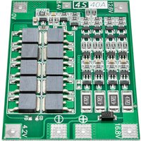 4S 3.6V 40A Li-ion Lithium Battery Balanced Protection Board 18650 Charger PCB BMS with Balance For Drill Motor 14