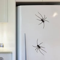 Realistic Spider Shaped Magnet Family Funny Prank Refrigerator Magnet Indoor Outdoor Detachable Creatively Magnetic Stickers