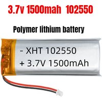 102550 3.7V Lithium Battery Li Po Battery 1500mAh Lipo Rechargeable Li Polymer Batteries for Bluetooth Speaker Headphones
