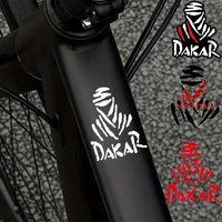 AliExpress NONE 2Pcs Dakar Rally Inspired Reflective Waterproof PVC Stickers, Dynamic Off-road Racing Decals for Bicycle & Motorcycle