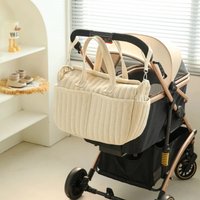 Fashion Baby Diaper Bag Luxury Designer Handbag for Women Mommy Tote Bag Waterproof Multi-functional Nursing Bag Baby Organizer