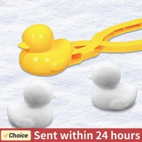 Duck Rice Mold DIY Sushi Mold Onigiri Mold Snowball Maker with Handle Winter Snow Toys for Kids and Adults