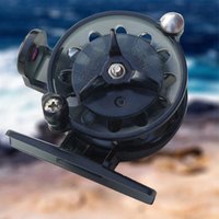45#/55# Reel Portable Mini Fly Fishing Wheel Carp Winter Ice Fishing Raft Wheel Spool Fish Tackle Pesca Tools Gear Ratio 1:1