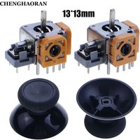 Replacement 13x13mm 3D Analog Joystick Module Sensor Thumb Grip Caps For Switch Pro PS4 Xbox One Gamepad Repair Parts
