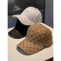 1pc Rhinestone Sun Protection Baseball Cap High Ponytail Bun Hat Adjustable High Ponytail Criss-Cross Design Sun hat