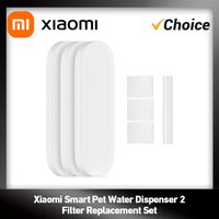Xiaomi Smart Pet Water Dispenser 2 Filter Kit, 3+3+1 Pack, 4-Stage Filtration, Antibacterial Water Purification