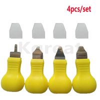 4pcs/set Car Key Shell Remove Tool Open Remote Shell Tool Car Remote Case Repair Tools Kit Locksmith Tool for KEYDIY VVDI JMD KD