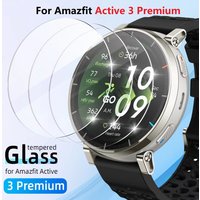 Tempered Glass For Amazfit Active 3 Premium Screen Protector HD Anti Scratch Film For Amazfit Active 3 Premium Accessories