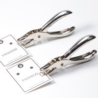 Single Hole Puncher Metal 3mm/6mm Round Diameter Punch Pliers Hand Paper Scrapbooking Punches Punching Tools For Office Supplies