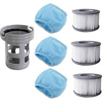 Filter for Miweba MSpa Whirlpool Replacement Filter/Filter Holder for Inflatable Pools - Delight - Premium - Elite - Concept