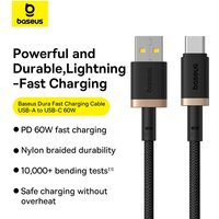 Baseus Dura Series Fast Charging Cable USB to Type-C 60W