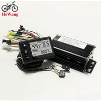 AliExpress NONE 24V 36V 48V 20A 350W 500W E-bike DC Brushless motor sine wave 3-mode controller with 5+2pin S866 LCD Display set for e-scooter