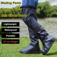 Allongez le pantalon de pataugeoire pour hommes et femmes, bottes de pluie, légères, imperméables, non ald, PVC, cyclisme en plein air, randonnée, pêche