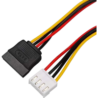 VH3.96 4Pin to SATA Power Cable For Hikvision DAHUA Mini VCR DVR NVR Hard Disk Surveillance Cord DVR Sata Hard Drive Power Cable