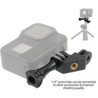 90° Vertical Adapter Universal Mount for GoPro Hero 13 12 11 10 9 Insta360 SJCAM SJ4000 AKASO DJI OSMO Action Camera Accessories