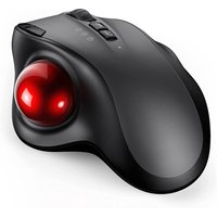 Trackball Wireless Mouse Rechargeable Tri-Model BT 2.4G USB Mouse 3 Adjustable DPI Ergonomic Mice for PC Laptop Android Windows