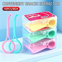 Portable Aligner Remover Hook 10PCS Pack, Orthodontic Tool for Invisible Braces & Retainers