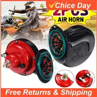 Loud 12V Train Horn 300DB Waterproof Universal Automotive Loudspeaker for Car Motorcycle Truck Boat Electric Sound Signal Amagi