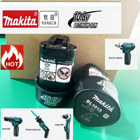 professional Original Makita Compatible 10.8V 3.0Ah 2.0Ah 1.3Ah Battery Replacement for BL1013 BL1020 BL1030 TD090D
