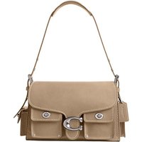 COACH CargoSoft Tabby Grain Leather Biker Bag Shoulder Bag, Handbag Medium Women's Khaki CU124-LHSBM